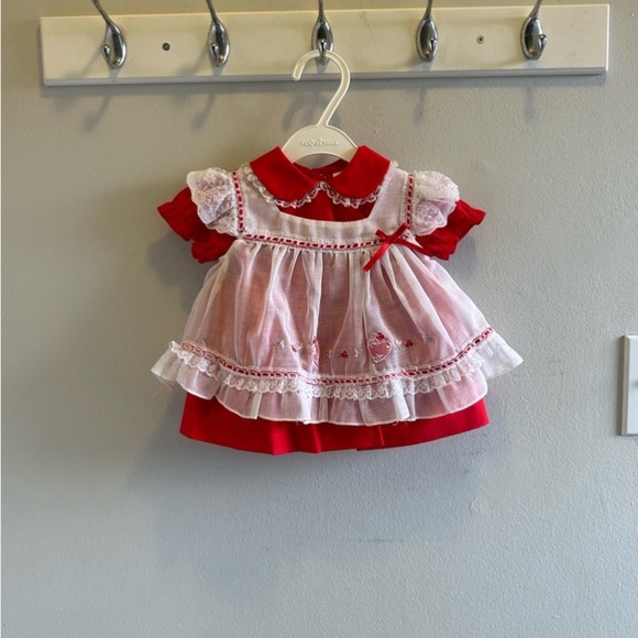 Mini Togs Red Baby Dress - Picture 8 of 8